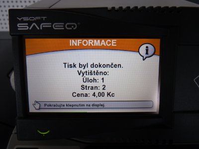 Pic. 8: Information about the price of service