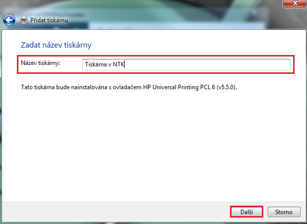 Pic. 12: Choose HP Universal Printing PS (v5.1) and click next Pic. 12: Choose HP Universal Printing PS (v5.1) and click next