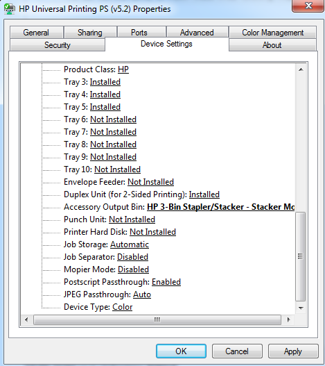 Pic. 24: And on the last line change "Device Type" to "Color" Pic. 24: And on the last line change "Device Type" to "Color"