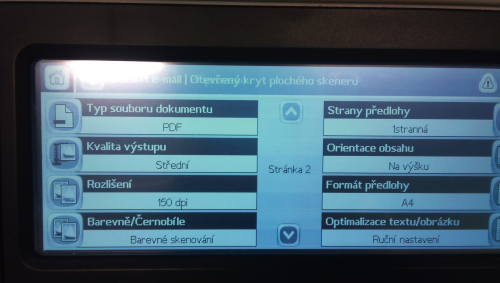 Pic. 9: Setting the properties of a scanned document Pic. 9: Setting the properties of a scanned document