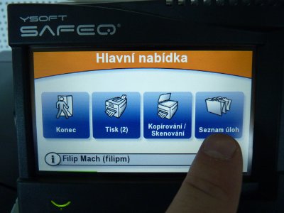 Pic. 4: Choose the item "Job list"