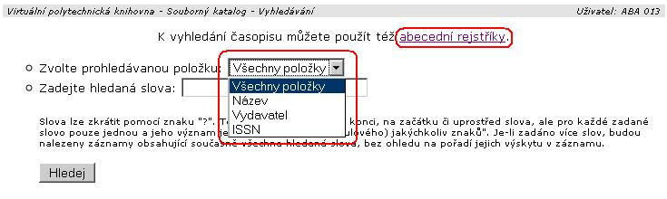 Návod na správu SK VPK_Vyhledávání