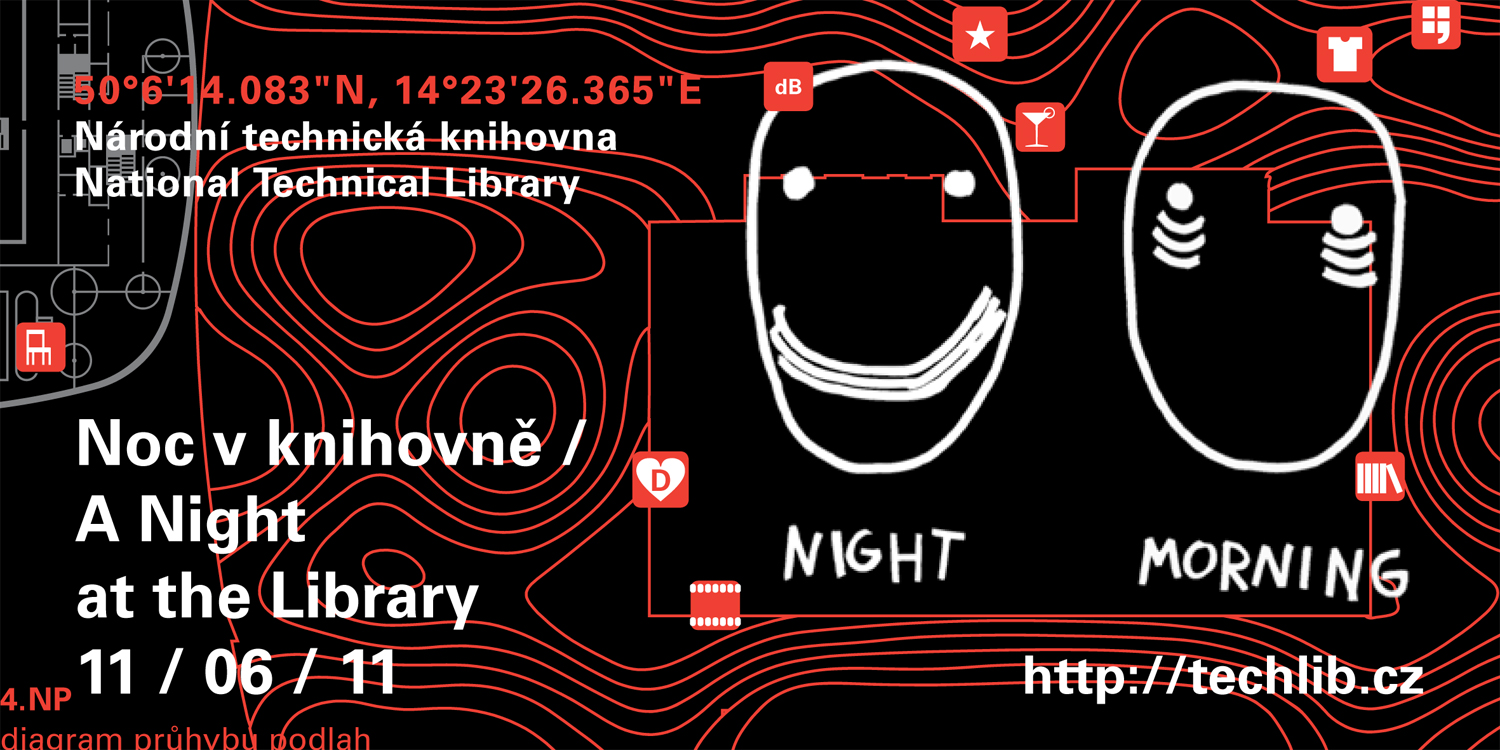 noc v knihovně pozvánka noc v knihovně pozvánka